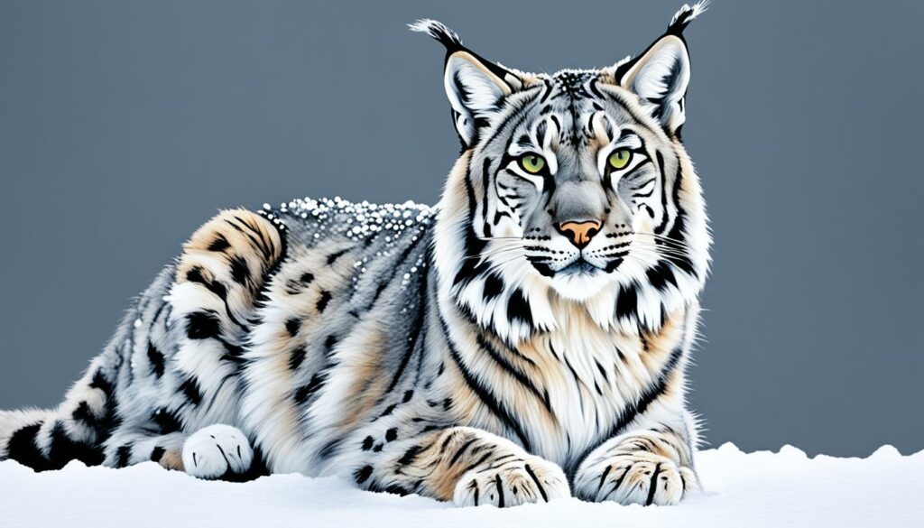 bengal snow lynx charcoal