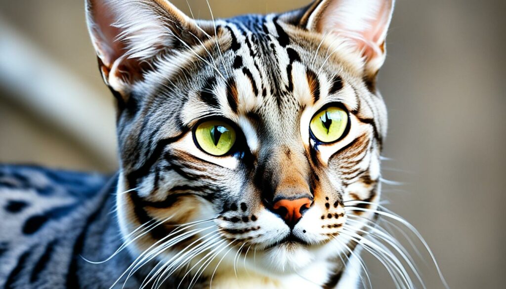 Silver Lynx Bengal Cat