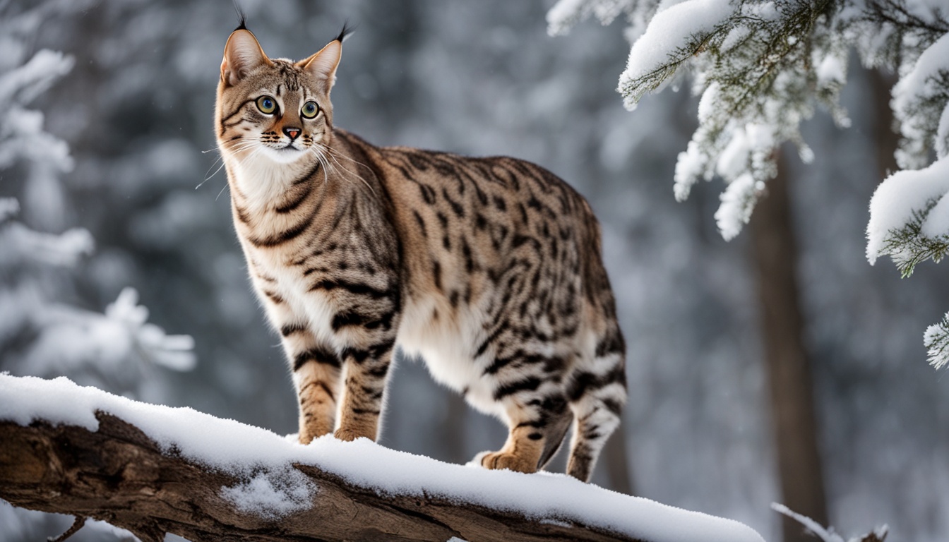 Snow Lynx Bengal Cat
