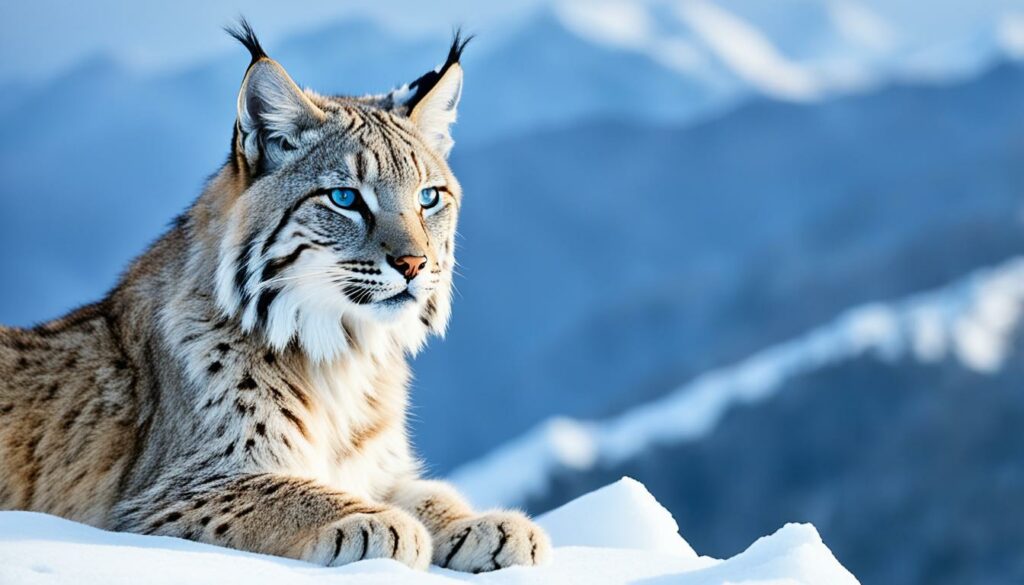 snow lynx in Bengal