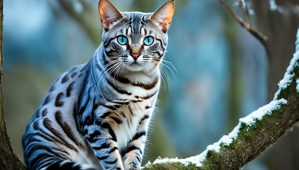 Blue Bengal Cat