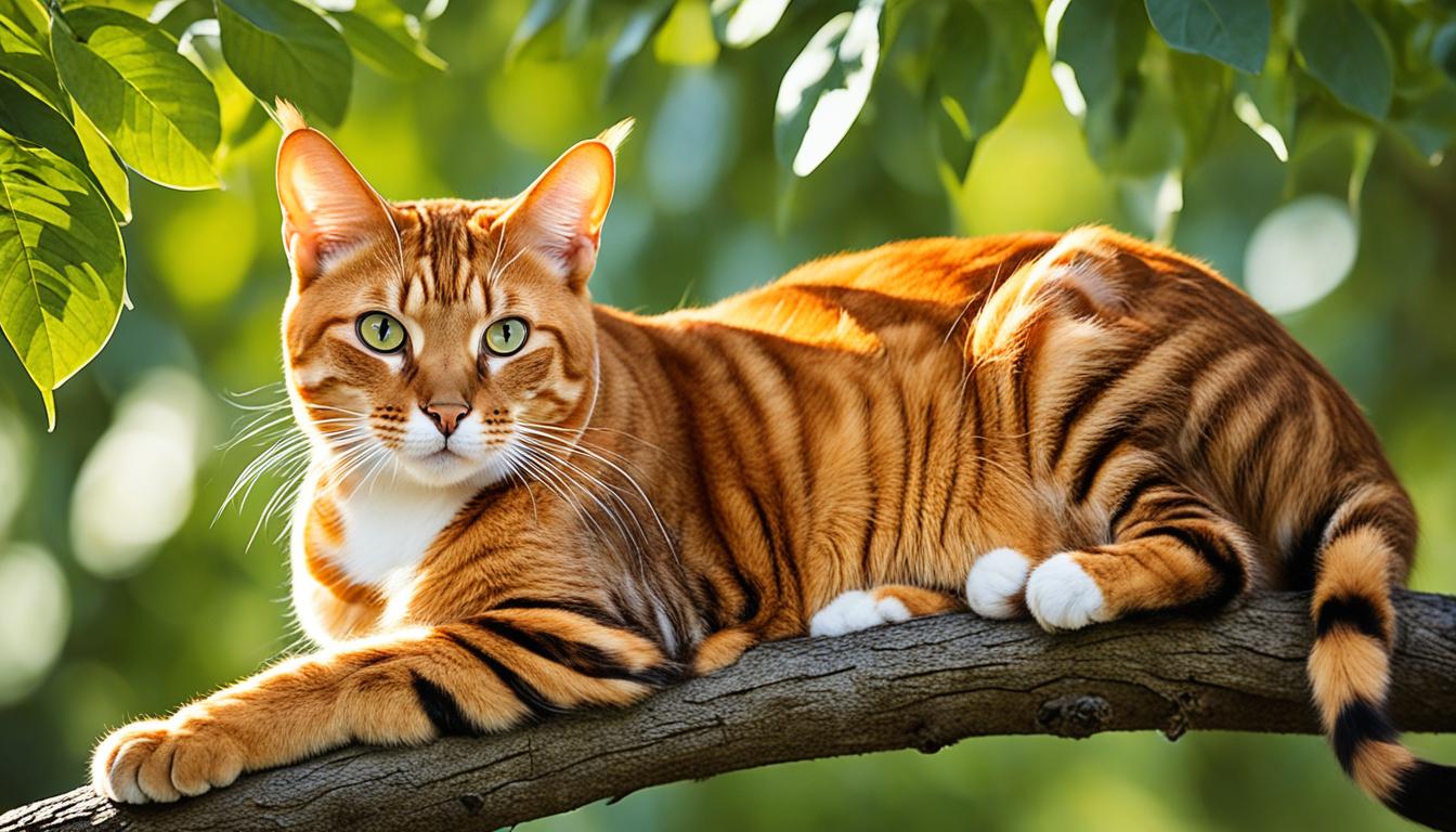 Orange Bengal Cat