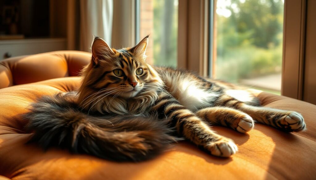 Long Haired Bengal Cat