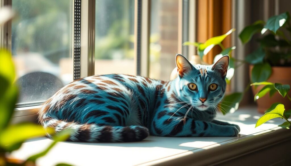 The Blue Bengal Cat